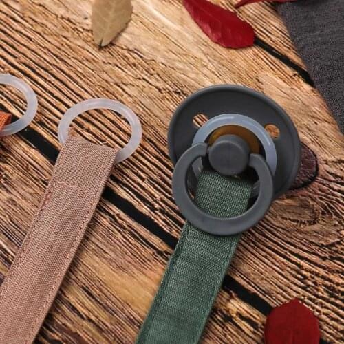 Pacifier Chain Strap Teether Nipple Holder Soother Belt Baby Dummy Pacifier Clip U90B