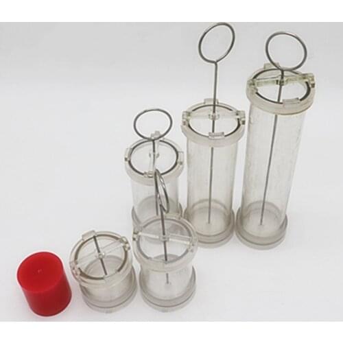 Diy candle mold cylindrical PC high temperature resistant plastic model, scented candle model material