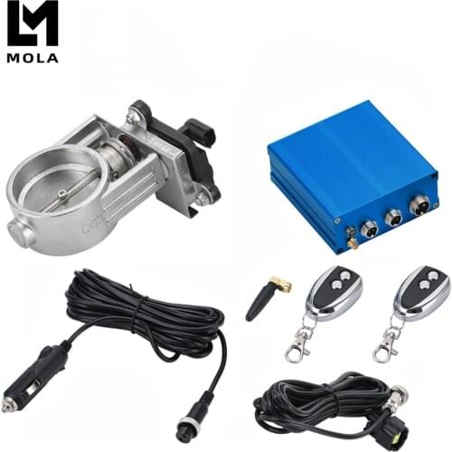 2\"/2.25\"/2.5\"/2.75\"/3\" Vacuum Exhaust Cutout Electric Control Valve Kit With Vacuum Pump ECV12/13