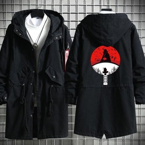 28 Styles Anime Boruto Cosplay Costume Sasuke Kakashi Pain Trench Coat Overcoat Black Outfits Role Play Woman Man Boys Full Size