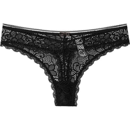 Lace panties Womens panties High waist Plus Size female sexy underwear Butt Lift Lingerie women Solid Color G-string Panties