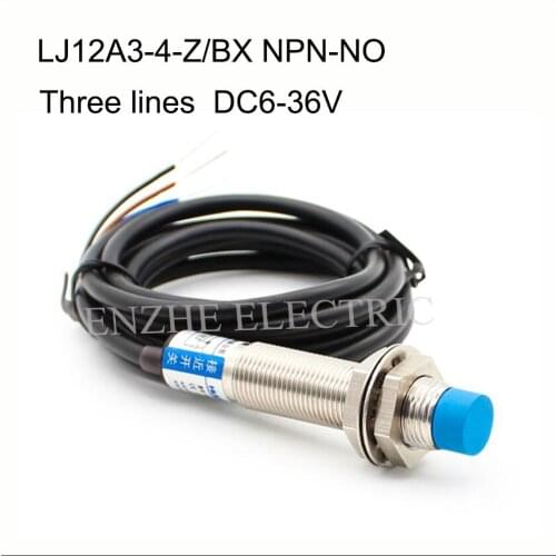 M12 proximity switch LJ12A3-4-Z/BX NPN-NO approach Switch DC12-24(6-36)V LJ5A3-1 LJ6A3-1 LJ8A3-1 LJ18A3-5 LJ30A3-10 LJ18A3-8