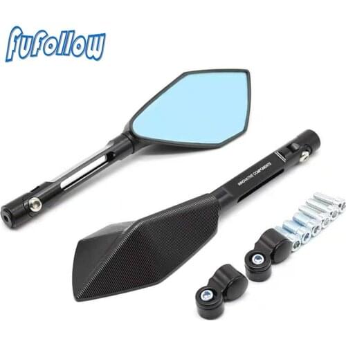 Motorcycle Mirror Moto 8mm 10mm Side Rearview Mirrors For KYMCO AK550 Xciting CT 250 300 400 S400 Downtown 200i 300i Nikita 200