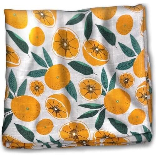 Muslin Baby Blanket Large Muslin Swaddle Blanket Newborn Essentials Unisex Soft Bamboo Cotton Muslin Cloths 47X47 Inch