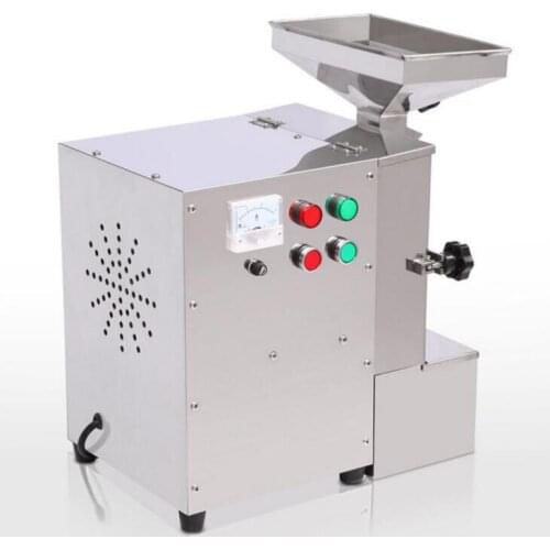 Feed Grinder for Nuts Almonds Commercial Milling Fat/ Peanuts/Sesameseeds /Beans/Spices Grasso Mill Machine XL-910