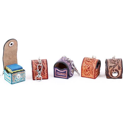 New Arrival JF Billiard Chalk Holder Real Leather Carrying Holder Easy Convenience Stretchable Professional Billiard Accessories