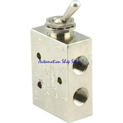 TAC2-41V pneumatic switch valve Thread 2 Position 5Way Rectangle Mechanical Air Pneumatic Valve