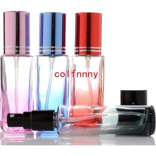 500pcs/lot 10ml Transparent Glass Perfume Bottle 1/3OZ Refillable Glass Perfume Atomizer 10ml Spray Bottle