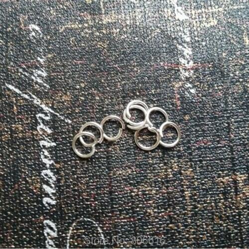 10MM 1000Pcs Stainless Steel Jump Rings & Split Rings Jewelry Findings & Accessories