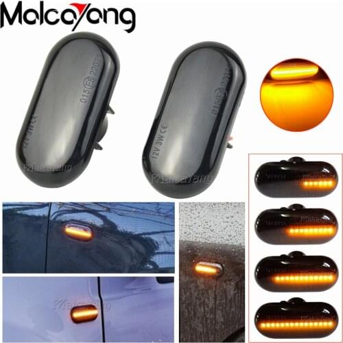 Led Dynamic Side Marker Turn Signal Lights For Dacia Duster Dokker Lodgy Renault Megane 1 Clio1 2 KANGOO ESPACE Smart Fortwo 453