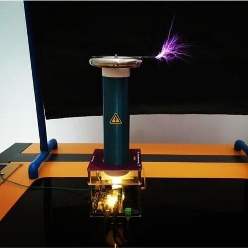 Tesla Coil Solid State Music Tesla Coil Finished Artificial Lightning Integration