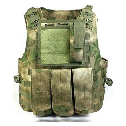 Military Vest Molle Tactical Vest Army fans amphibious vests A-TACS FG Color PRO MOLLE VEST