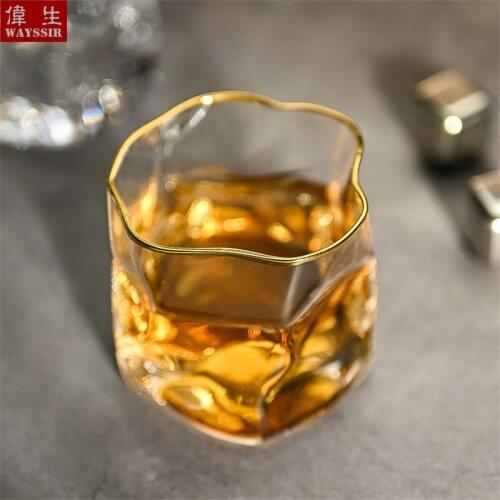 WAYSSIR Double Wall Glass Cups