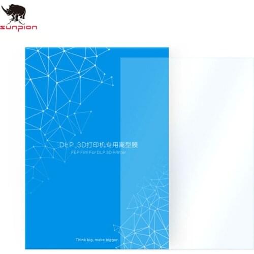PHOTON SLA 3d printer Parts FEP Film 140x200mm Fep Sheets 0.15-0.2mm for ANYCUBIC Photon Resin UV Light 3D Printers Impresora