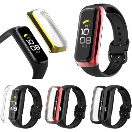 For Samsung Galaxy Fit 2 SM-R220 PC Protective Cover Case Full Screen Protector Shell Bumper Plated Case For Samsung Galaxy Fit