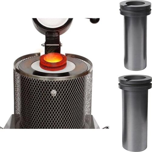 4kg/5kg Graphite Crucible Propane Kiln Furnace Torch Melting Gold Silver Copper