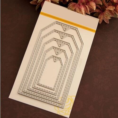 5pcs/art label metal cutting dies cut die mold Leaf strip decoration Scrapbook paper craft knife mould blade punch stencils dies