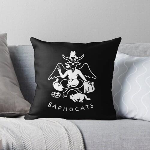 Baphocats Throw Pillow Cushion Cover Polyester throw pillows case on sofa home living room car seat decor 45x45cm