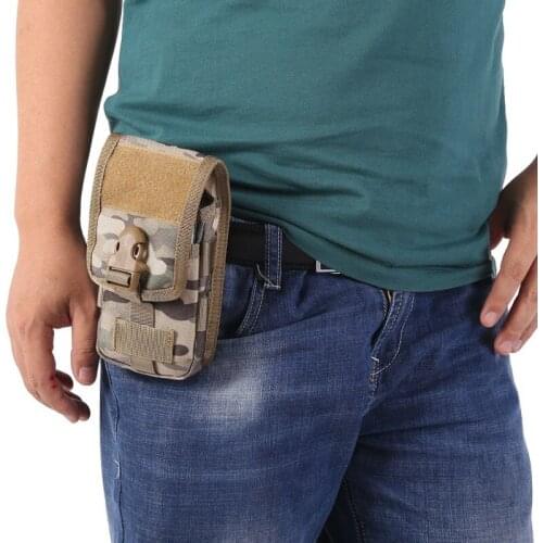 Tactical Flashlight Pouch Single Pistol Magazine Pouch Torch Holder Case Outdoor Hunting Knife Light Holster Bag 1