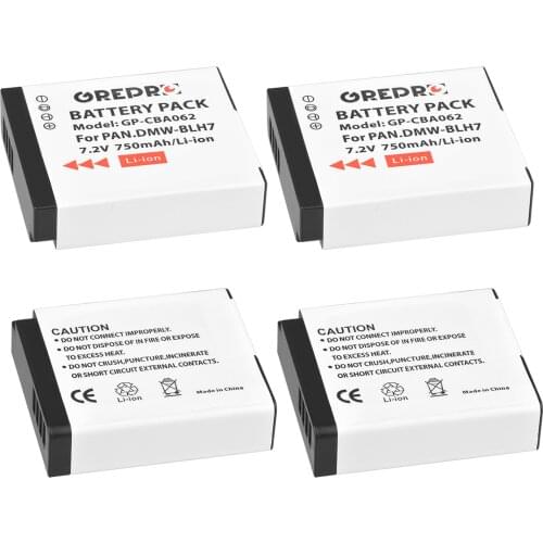 DMW-BLH7 DMW BLH7E BLH7PP Battery for Panasonic Lumix DMC-GM1 GM1 DMC-GM5 GM5 DMC-GF7 GF7 DMC-GF8 GF8, DMW BLH7 Battery