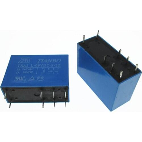 HOT NEW relay TRA3L-09VDC-S-2Z TRA3 L-09VDC-S-2Z TRA3L-09VDC TRA3 L-09VDC 9VDC DC9V 9V TIANBO DIP8