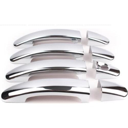 For Ford focus 2 2005-2011 ABS Chrome trim Door Handle Covers auto car accessories Car-Styling