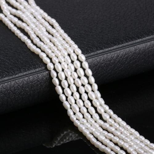 Natural Pearl Beads High Quality Loose Pearl for Charms Jewelry Making Craft Bracelet Necklace 2-2.5mm