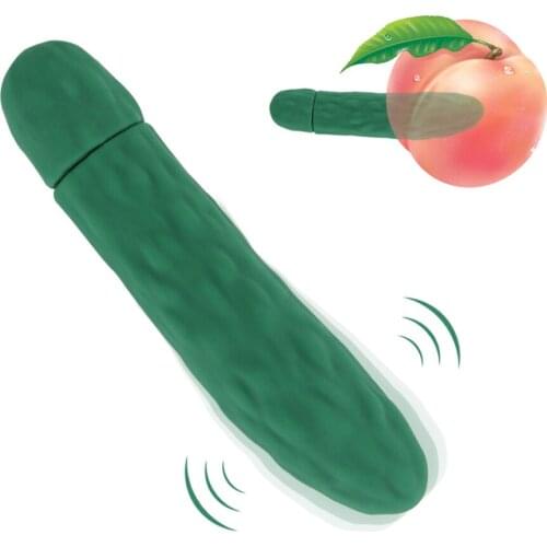 Cucumber Secret Dildo Vibrator Silicone Adult Sex Toys for Women G Spot Massager AV Stick Long Bullet Vibrators 10 Frequency