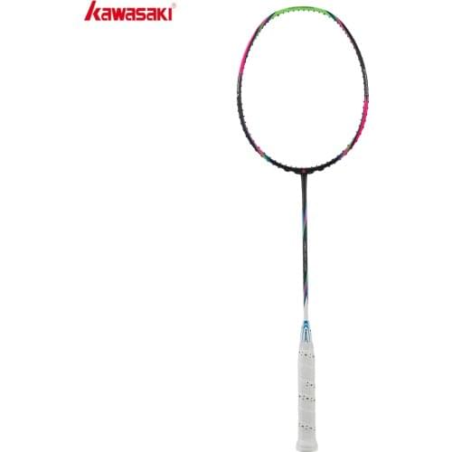 Kawasaki 6U Badminton Racket Super Light Offensive Type High Graphite Badminton Racquet For Training Super Light 588