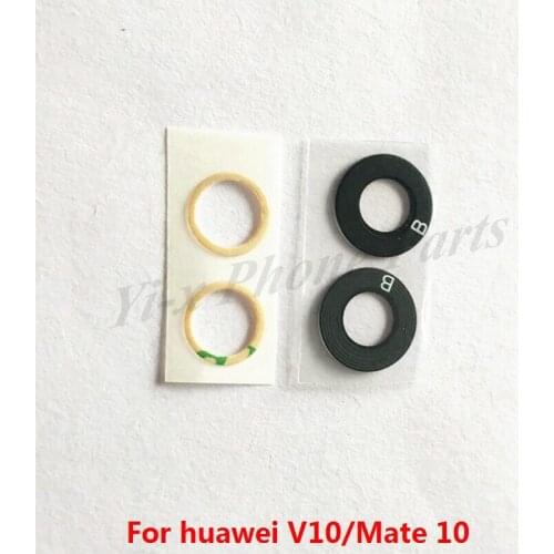 2PCS For Huawei Mate 10 V10 Glass Material Lens for Back Rear Camera Lens For huawei mate10 Cover With Adhesive Replacement