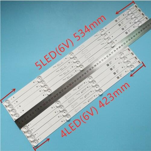 LED Backlight strip 55HR330M04B6 55HR330M04A6 for TCL 55'' TV U55P6006 55UC6426 55S405 55S401 4C-LB5504-HR 4C-LB5505-YH