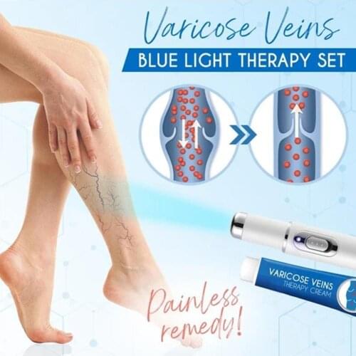 Varicose Vein Soothing Set Fights Spider Veins, Tightens Skin, Shrinks Pores, Promotes Lymphatic Drainage, Relieves Pain