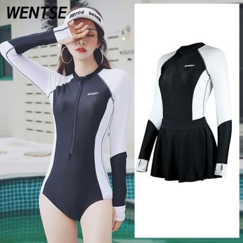 Wentsen Women's One-piece Swimwear