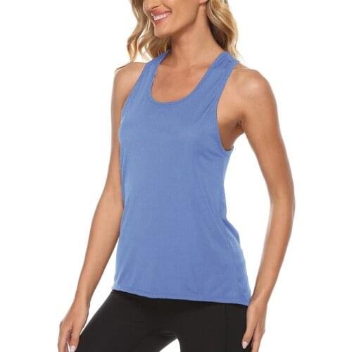 Women Yoga Tank Tops Quick-dry Womens Workout Gym Clothes Sleeveless Backless Cross Sports T-Shirts Fitness Top Shirt