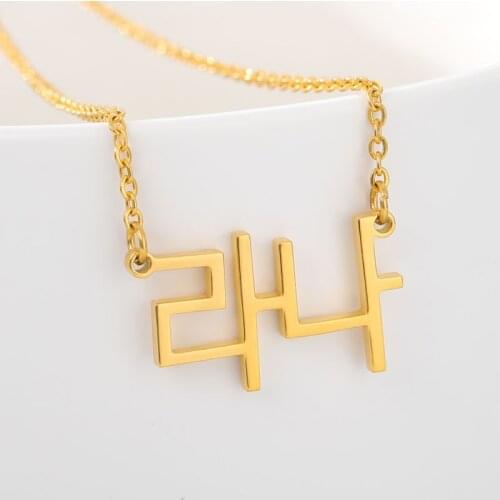 Custom Korean Name Chokers Necklace for Women Girls Gold Silver Personalized letter Choker Necklaces Charm Collar BFF Jewelry