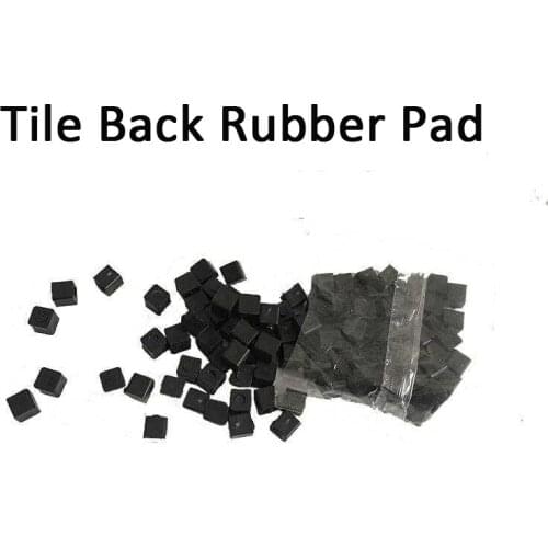 100pcs/pack 10x10x10mm Tile back rubber pad
