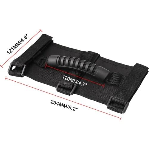 4x Roll Bar Grab Handles Fit for Jeep Wrangler YJ TJ JK JL Gladiator JT