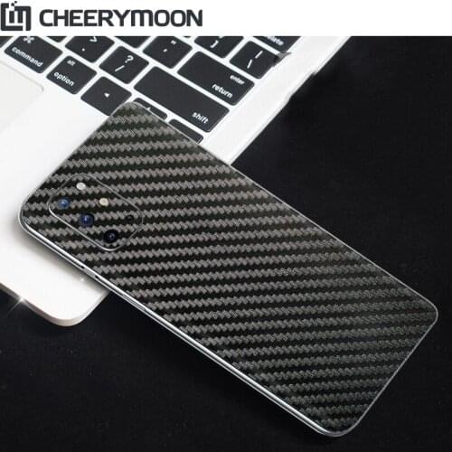 8 Colors Decorative For OnePlus 8 8T 7 7T Pro OnePlus8 OnePlus6 5 5T 3 3T 6 6T 1+8T Protector Carbon Fiber Back Film Sticker