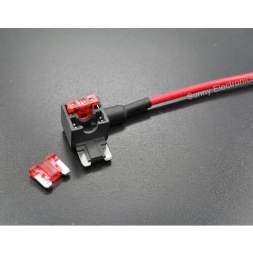 Add A Circuit Fuse Tap Piggy-Back MICRO Fuse Holder APS ATT mini LOW PROFILE 12v 2pcs/lot
