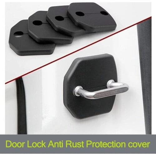 Car styling Accessories Door Lock Anti Rust Protection Cover For Volvo S60 S60L V60 S80 S80L For Lincoln MKC MKZ MKX