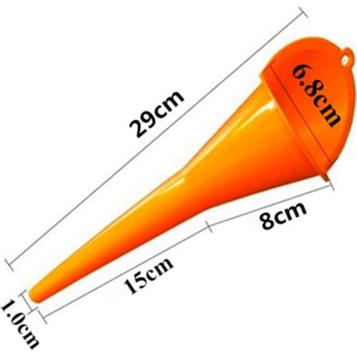 Car Refueling Long Funnel Oil Additive Motorcycle Farm Machine Funnel Car Refueling Longer Funnel Gasoline Engine