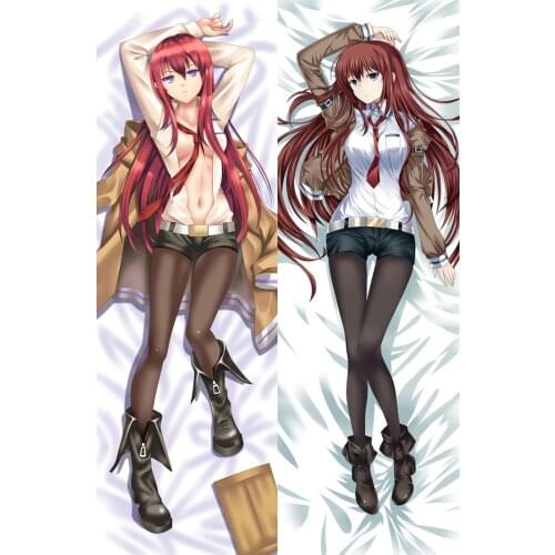 Hot Anime Shutainzu Geto Steins Gate sexy girl Makise Kurisu Otaku Hugging body pillowcase anime Dakimakura pillow cover case