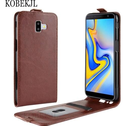 Flip Case For Samsung Galaxy J6 Plus Case Cover PU Leather Phone Case For Samsung J6 Plus Prime J6Plus J610F J610 SM-J610F Case