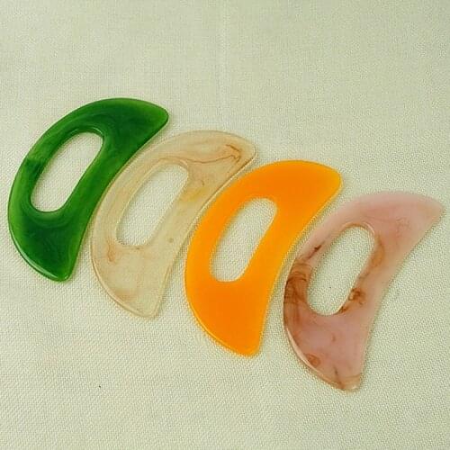 1PCS Slimming Guasha Massage Board Body Massage Therapy Tool Resin Gua Sha Tool Scraping Board Gua Sha Scraper Massage Tool