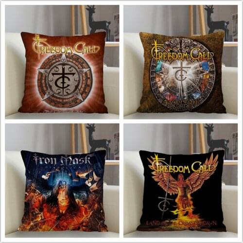 Musife Freedom Call Pillowcase Custom Square Pillow Cover Case Zipper Pillowcase 35*35,40*40,45*45cm Drop Shipping