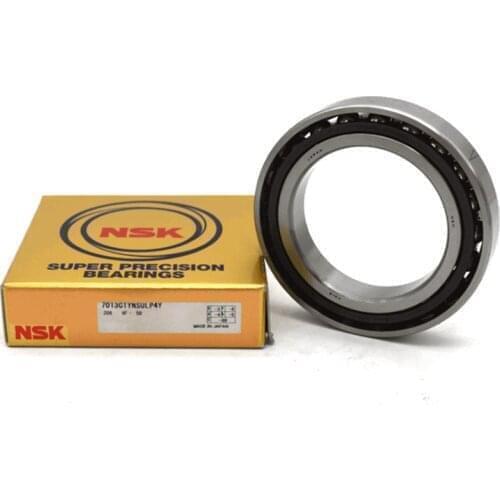 NSK Brand 1pcs 7008 7008C 2RZ P4 DB A 40x68x15 40x68x30 Sealed Angular Contact Bearings Speed Spindle Bearings CNC ABEC-7