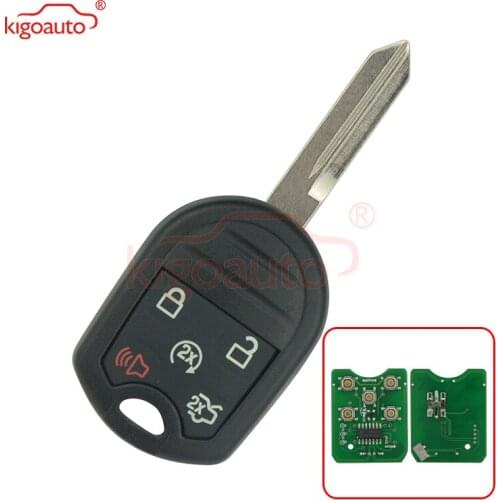 Kigoauto Keyless Entry Remote Start Car Key Fob Control CWTWB1U793 5 button315Mhz for Ford Taurus Edge Explorer Expedition 2012