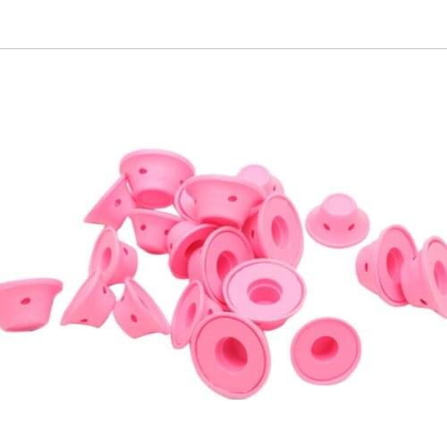Rubber hair Care Rollers Silicone Hair Curler Twist Hair No Heat No Clip Hair Curling Styling DIY Tool