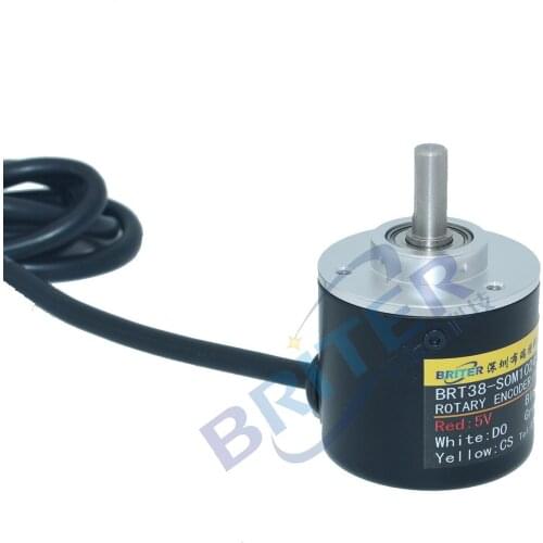 RS485 50-turn 1024 Differential Angle Rotation Absolute Value Encoder Power-off Memory