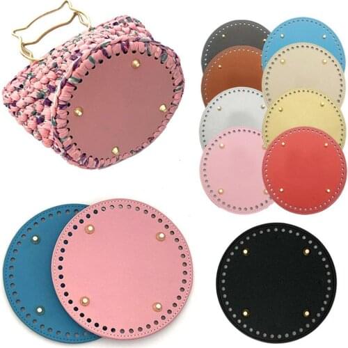 Round Bottom Shaper Rivets Bag Crocheting Hand-woven DIY For Hand-made Cushion Pad - 15cm Bags Bag Supplies
